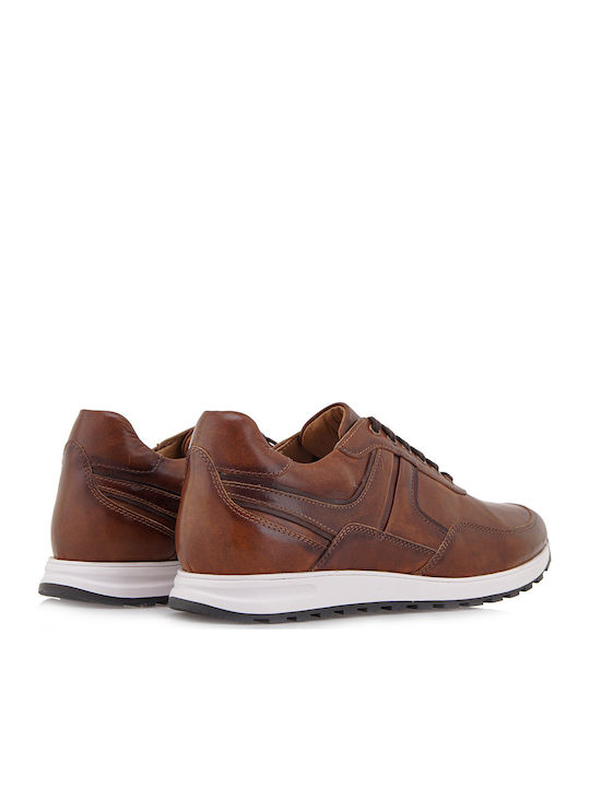 Men's Leather Casual Shoes Tabac Brown