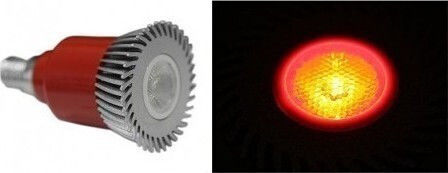 Adeleq LED Bulb 3W 92mm for Socket E14 Red 270lm