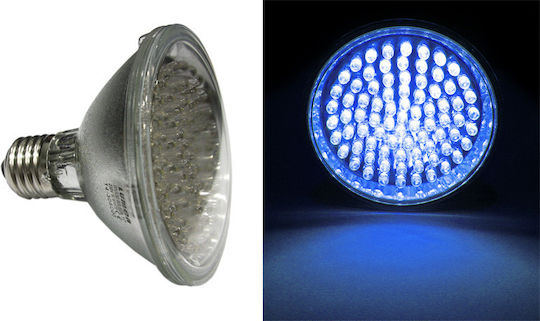 Adeleq LED-Lampe 3.6W 95mm für Fassung E27 und Form PAR30 Rot 330lm