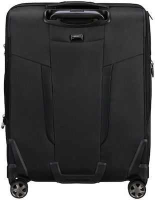 Samsonite Pro-dlx Kabinenreisekoffer Stoff Black mit 4 Räder Höhe 55cm