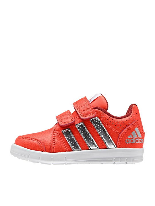 Lk Trainer 7 Kids Sports Shoes Running with Hoop & Loop Closure Orange