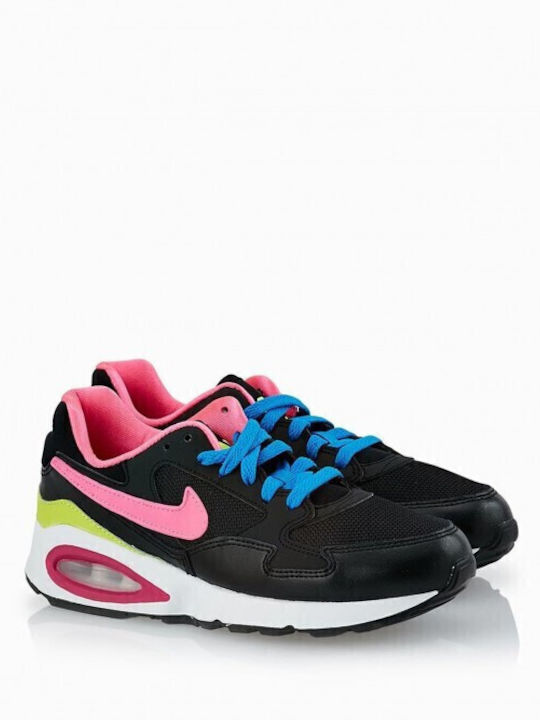 Air Max Детски Спортни Обувки Running с Връзки Черни
