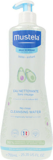 Mustela Cleansing Water 750ml με Αντλία