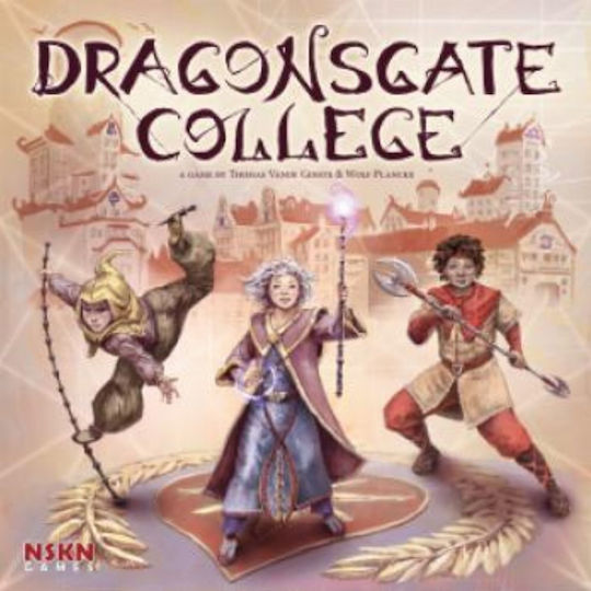 Board Game Dragonsgate College for 2-4 Players 12+ Years Old (EN) NSKN Games