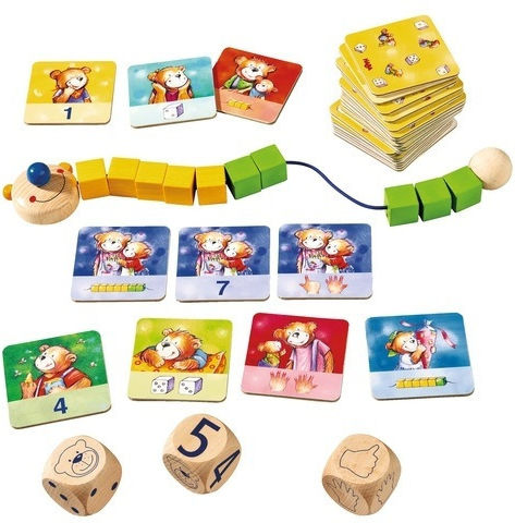 Brettspiel Οι Έξυπνες Αρκουδίτσες für 2-5 Spieler 4+ Jahre (GER) Haba