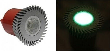 Adeleq LED Glühbirne 3W und Form MR16 Grüne