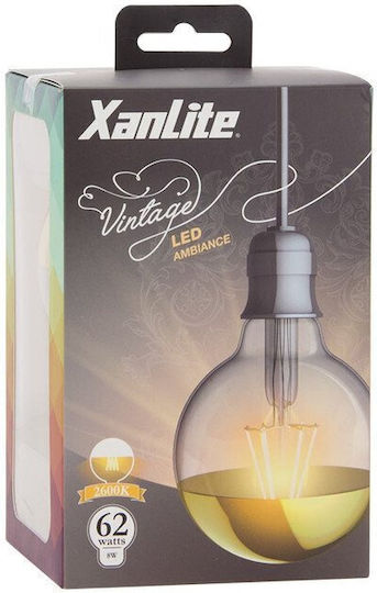 Xanlite LED Bulb 8W for E27 Socket and G95 Shape Warm White 850lm