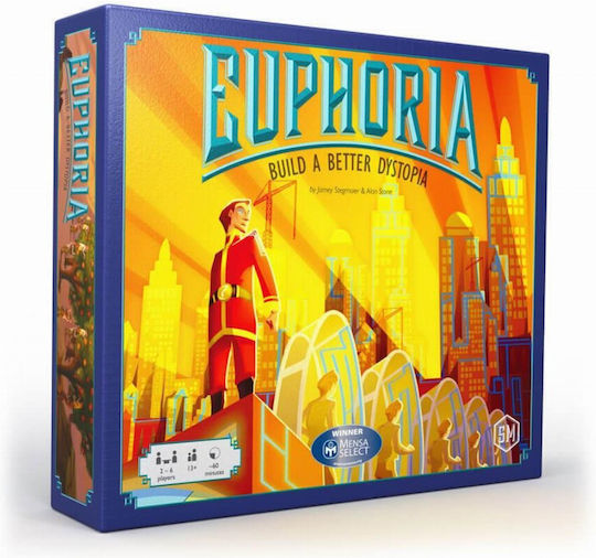 Board Game Euphoria: Build a Better Dystopia 13+ Years Old (EN) Stonemaier Games