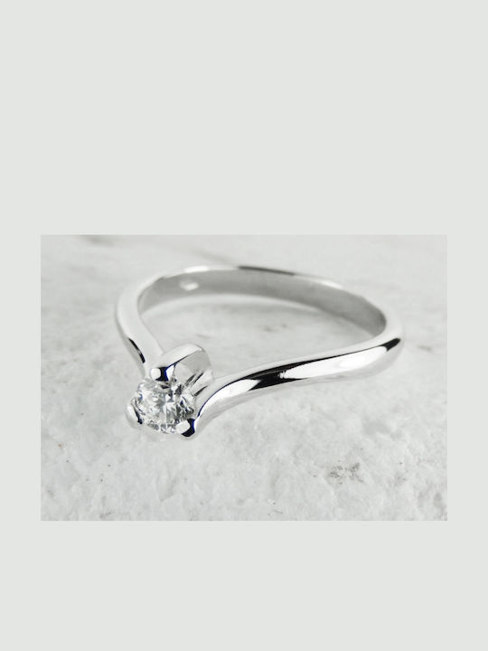 Damentagel Weißgold 18K