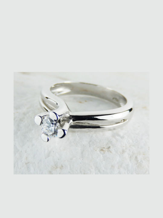 Damentagel Weißgold 18K