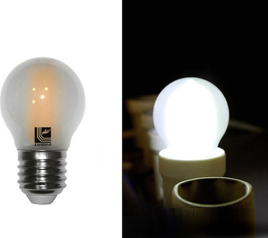 Adeleq LED Bulb 6W 74mm for Socket E27 and Shape G45 Cool White 720lm