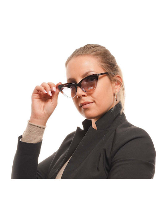 Guess Women's Sunglasses with Multicolour Plastic Frame and Gray Gradient Lens GF6147 92B