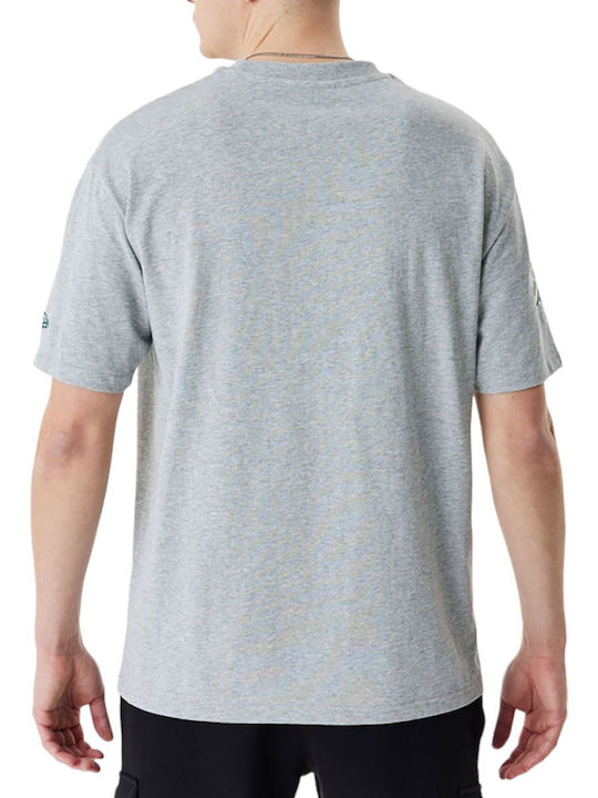 New Era Herren T-Shirt Kurzarm Gray