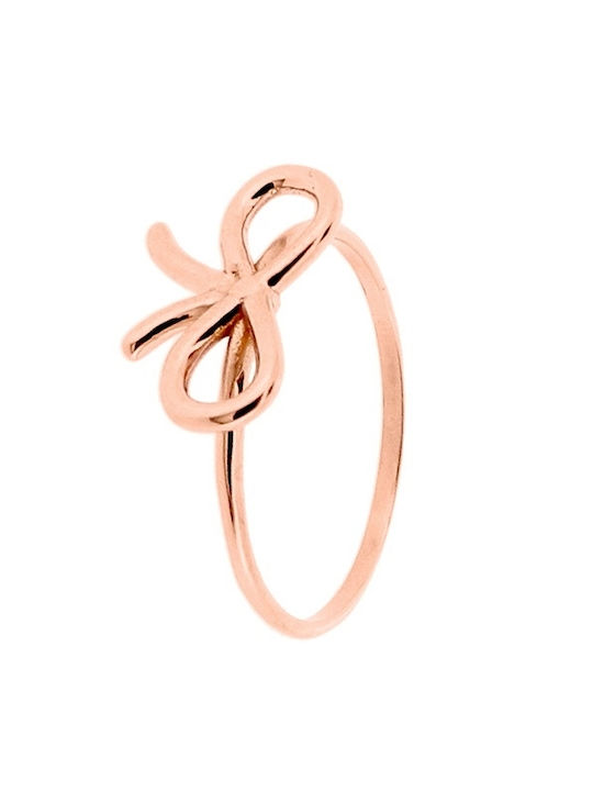 Xrisokosmima Damen Ring aus Roségold 14K