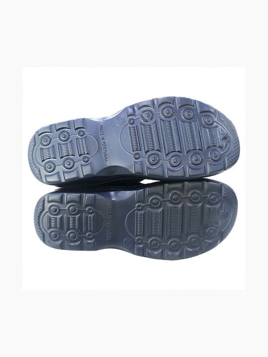 Ustyle Arbeitssicherheitsstiefel Knöchel mit Fell Blau