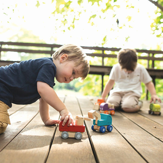 Plan Toys Εκσκαφέας Μίνι Φορτηγό Εκσκαφέας