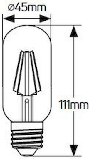 Geyer LED Bulb 4W for Socket E27 and Shape T45 Warm White 320lm
