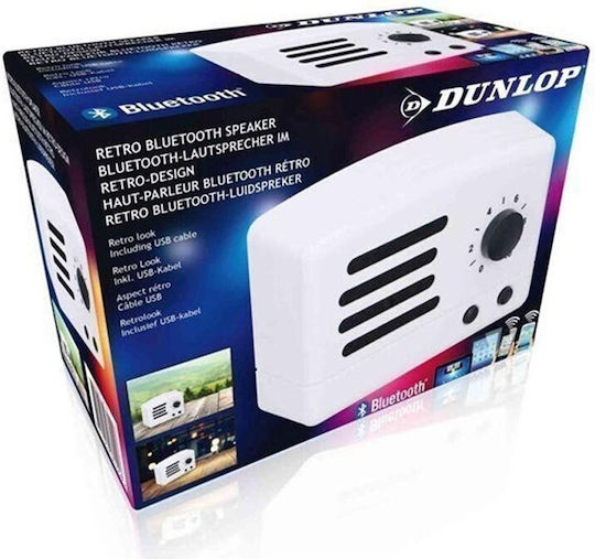 Dunlop 07155 Bluetooth Speaker 3W White