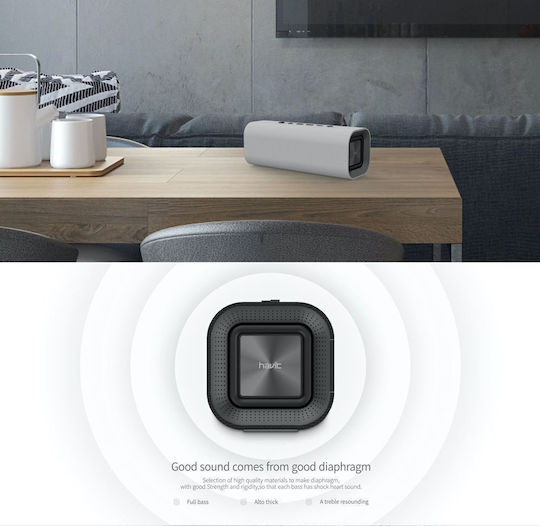 Havit HV-M16 Ηχείο Bluetooth 10W με Διάρκεια Μπαταρίας έως 12 ώρες Μπλε