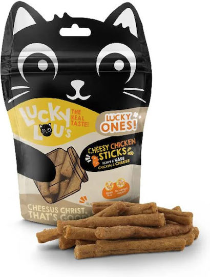 Lucky Lou Cat Treats with Chicken for Cat 50g