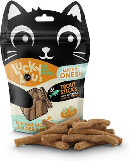 Lucky Lou Chicken Treats for Adult Cats 50g