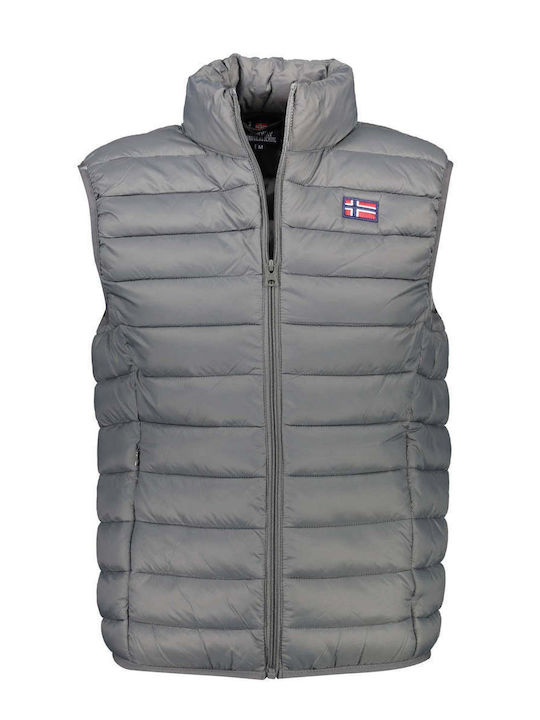 Squola Nautica Italiana Ärmellos Herren Winter Jacke Puffer Gray