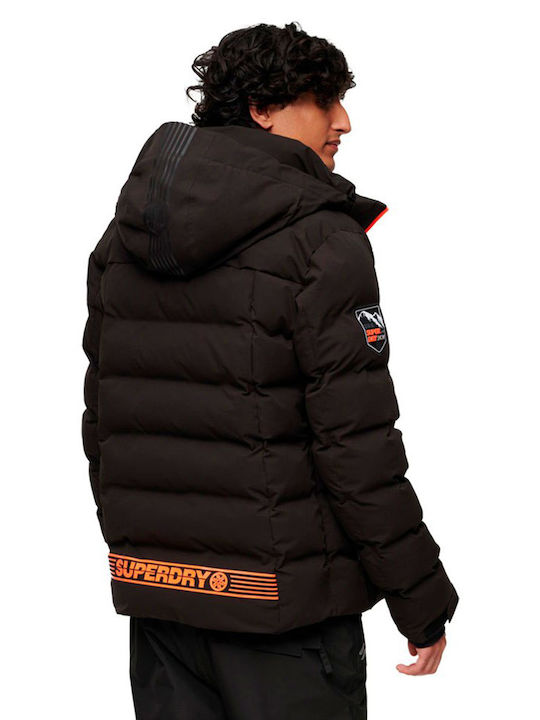 Superdry Geacă pentru bărbați Puffer Black