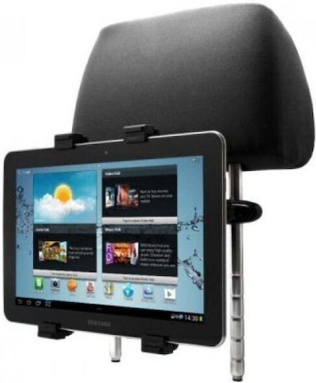 LogiLink Suport Auto pentru Telefon cu cârlige reglabile Neagră