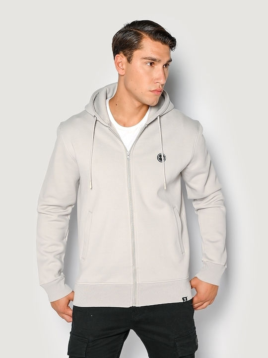 Brokers Jeans Herren Sweatshirt Jacke Gray