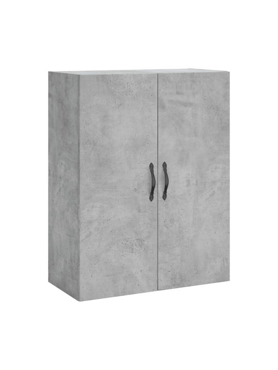 Cabinet de Birou Gri 69.5x34x180cm