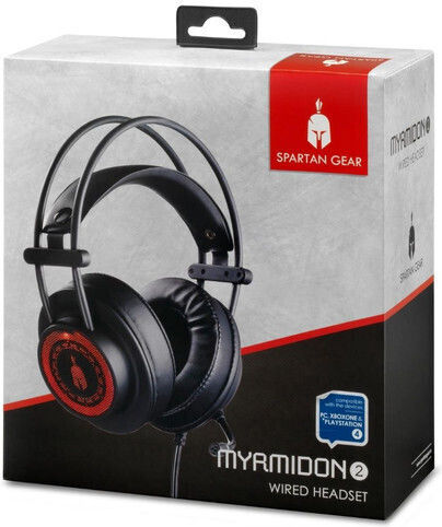 Spartan Gear Myrmidon 3 Over Ear Gaming Headset με σύνδεση 3.5mm for Nintendo Switch / PC / PS4 / PS5 / XBOX