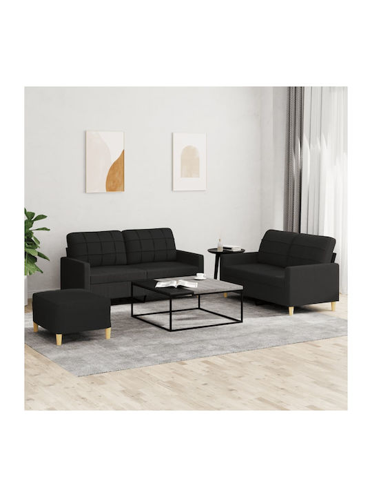 Σετ Σαλονιού 3-Sitzer & 2-Sitzer & Hocker