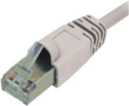 U/FTP (STP) Cat.5e Ethernet Network Cable 15m Gray 1pcs