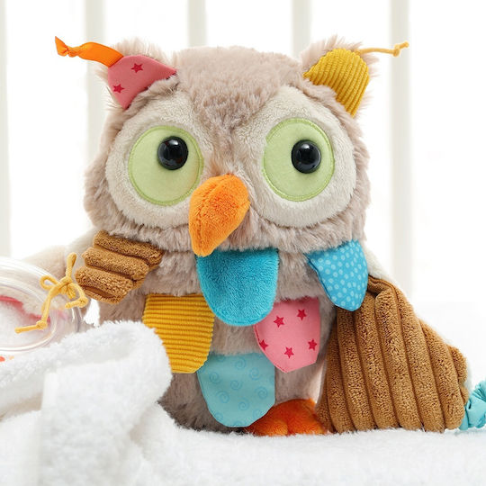 Sigikid Ζωάκι Activity Play Owl από Ύφασμα με Ήχους για Νεογέννητα