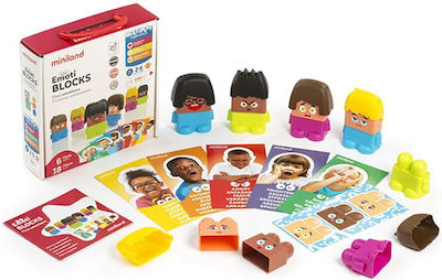 Miniland Baby Toy Emotiblocks for 24++ Months