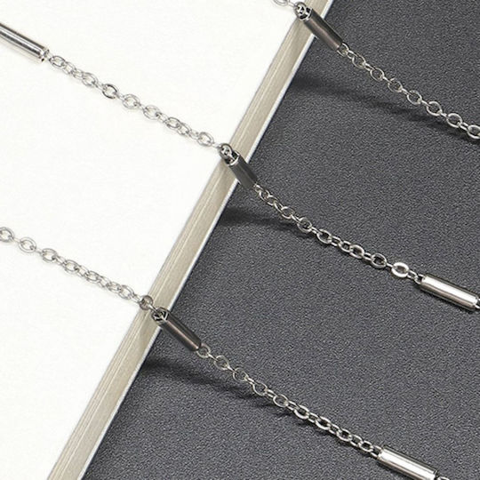 Callajewels Веригa за очила Сребриста