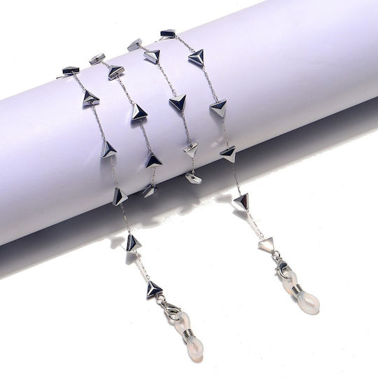 Callajewels Веригa за очила Сребриста