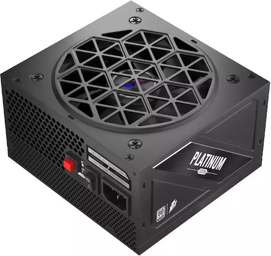 1STPLAYER NGDP1000 1000W Μαύρο Τροφοδοτικό Υπολογιστή Full Modular 80 Plus Platinum