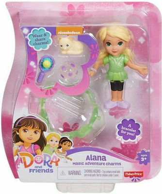 Fisher Price Miniatur-Spielzeug Dora & Friends - Alana Magic Adventure Charms für 4+ Jahre BHT08