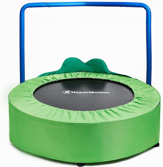 HyperMotion Trambulină Pentru Copii Diametru 91cm Cu Mâner Verde