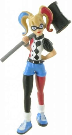 Comansi Miniature Toy Super Hero Girls Harley Quin for 3+ Years Old 8.5cm