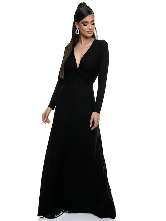 RichgirlBoudoir Maxi Evening Dress Black