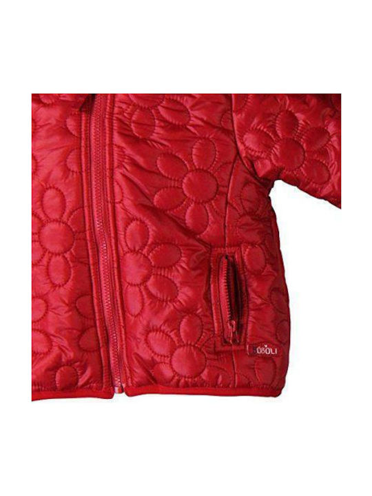 Boboli Kinderjacke Kurz mit Kapuze Rot