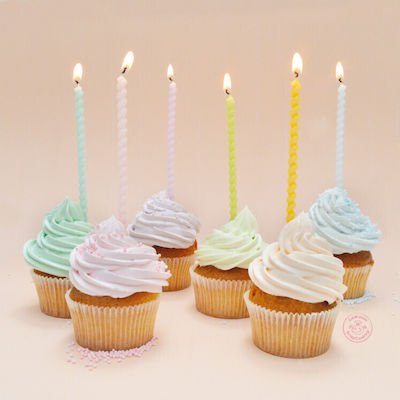 Scrap Cooking Birthday Candle Multicolored SCC-0358