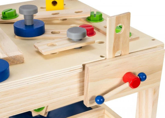 Mamabrum Children's Workbench Diy Xxl made of Wood for 3+ Years