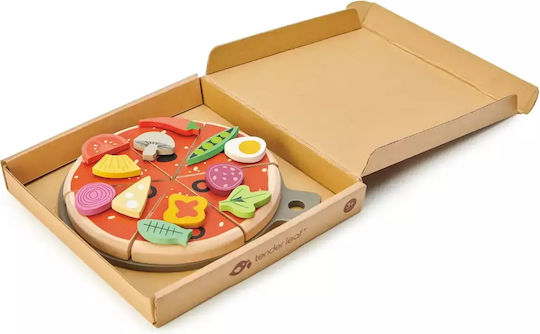 Tender Leaf Toys Holz Pizza Für Kinder Ab 3 Jahren 19 Stück