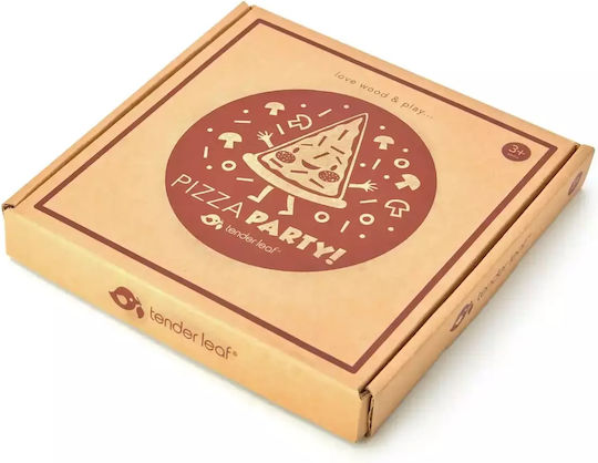 Tender Leaf Toys Holz Pizza Für Kinder Ab 3 Jahren 19 Stück