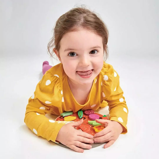 Tender Leaf Toys Holz Pizza Für Kinder Ab 3 Jahren 19 Stück
