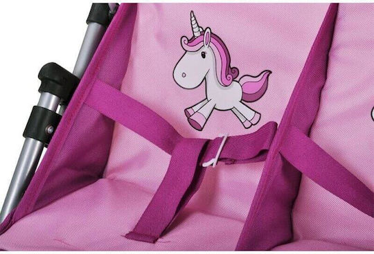 Knorrtoys Количка за кукла Buggy Duo Unicorn Dolls Pram
