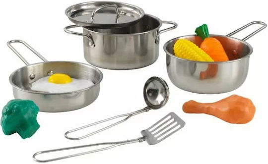 Kidkraft Deluxe Cookware Set for 3 Plus Years 11 Pieces